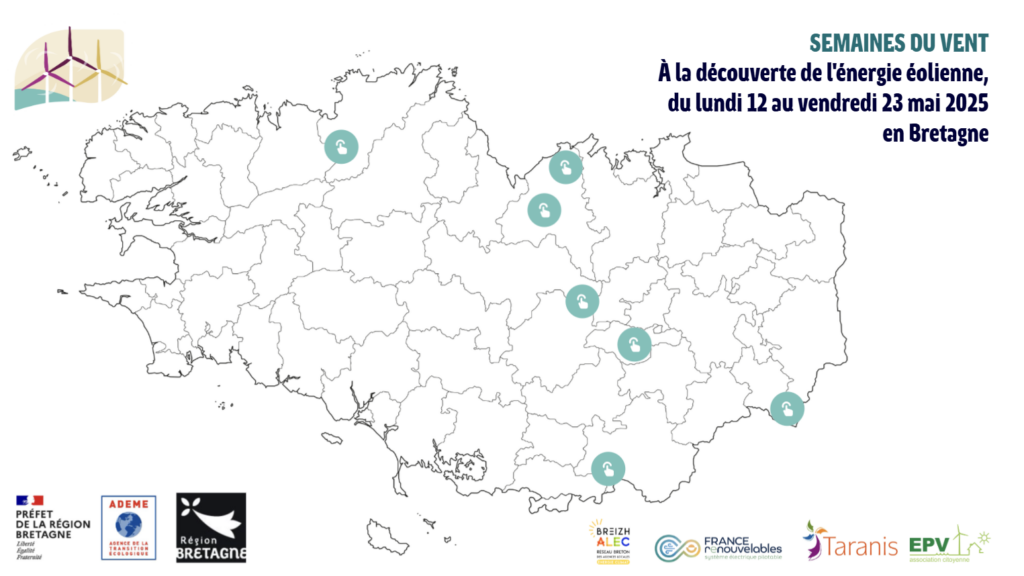 Semaine du vent en Bretagne : découvrez la carte des sites ouverts au public