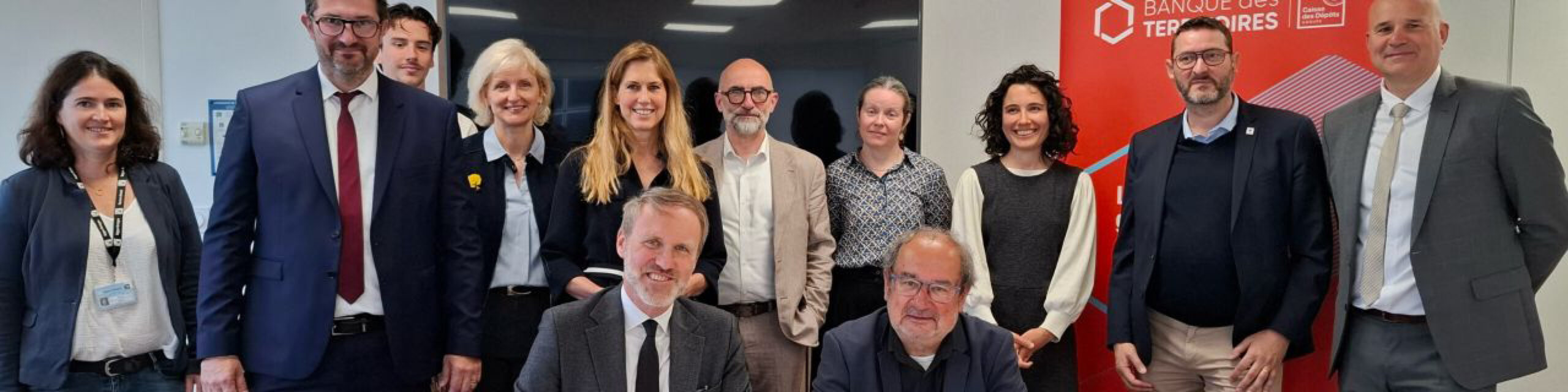 Signature le 19 mai de la convention de partenariat entre Breizh ALEC et la Banque des Territoires.