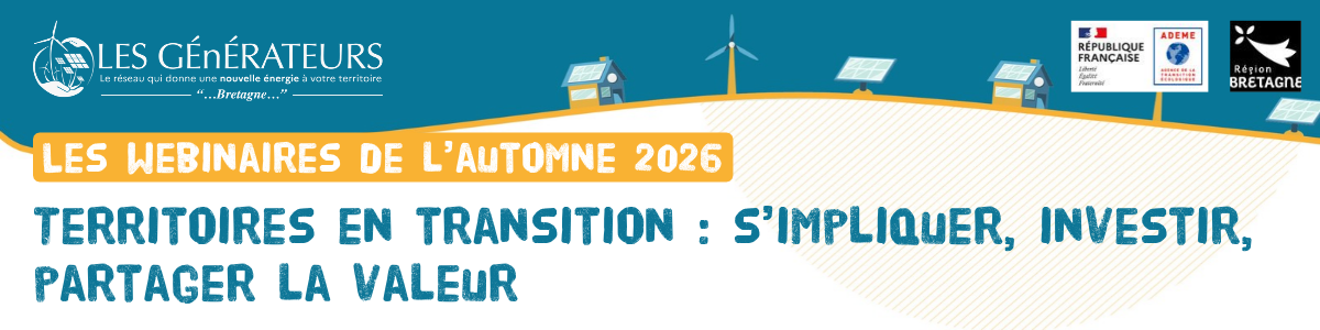 Les nouveaux webinaires du réseau des Générateurs Bretagne